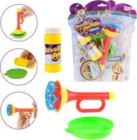 bellenblaas Trompet junior 3-delig