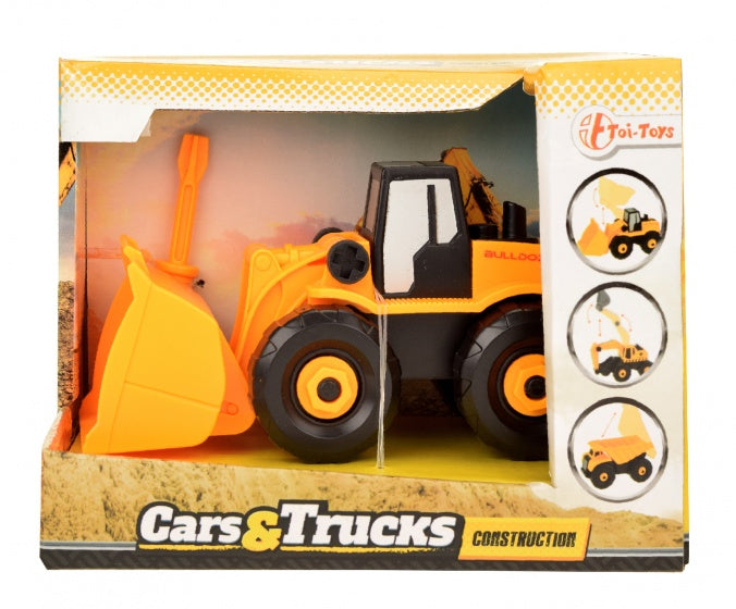 Construction shovel oranje 15 cm