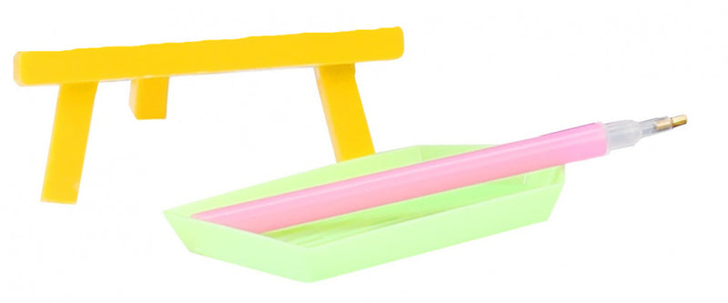 diamond painting Leeuw junior 20 cm 5-delig