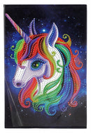 diamond painting notitieboekje eenhoorn 20,5 cm