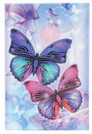 diamond painting notitieboekje vlinder 20,5 cm papier