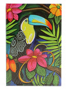 diamond painting notitieboekje toekan junior 20,5 cm papier