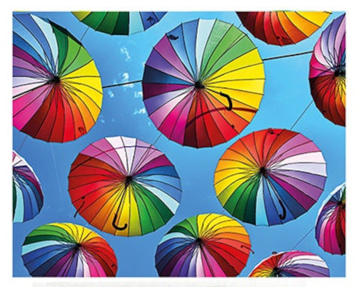 diamond painting paraplu's 40 x 50 cm canvas