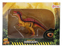 dinosaurus ornithomimus oranje 20 cm