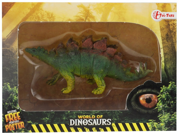 dinosaurus stegosaurus groen 20 cm