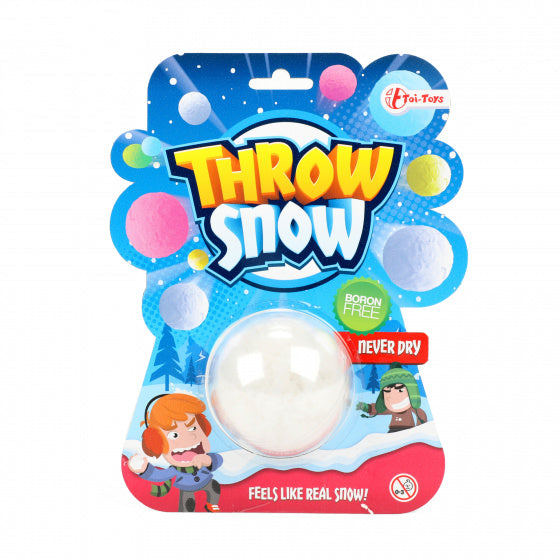 droge sneeuwbal junior schuim wit