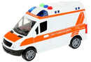 Duitse ambulance frictie met licht en geluid