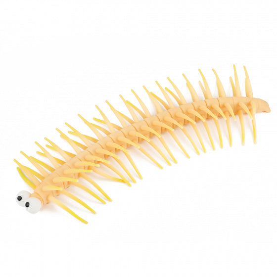duizendpoot junior 2 meter rubber geel