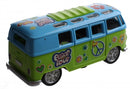 FlowerPower Die-cast bus groen/blauw