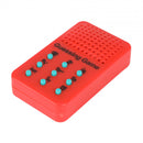 breinbreker Army Memory junior 6 x 4 cm rood/zwart