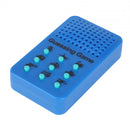 breinbreker Army Memory junior 6 x 4 cm blauw/zwart