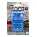 breinbreker Army Memory junior 6 x 4 cm blauw/zwart