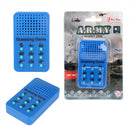 breinbreker Army Memory junior 6 x 4 cm blauw/zwart