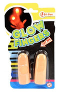 Glow vingers 6 cm 2 stuks