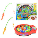 hengelspel krokodil 13-delig 30 cm multicolor