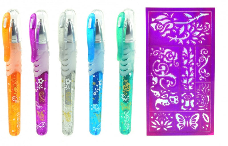Ice princess tattoo gelpennen 5-delig
