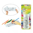 kleur je eigen sticker wit 4 m