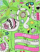 kleurboek Neon paperback 24 x 22 cm groen 32 pagina's