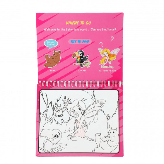 Creativity Kleuren met Water Prinses met Stift