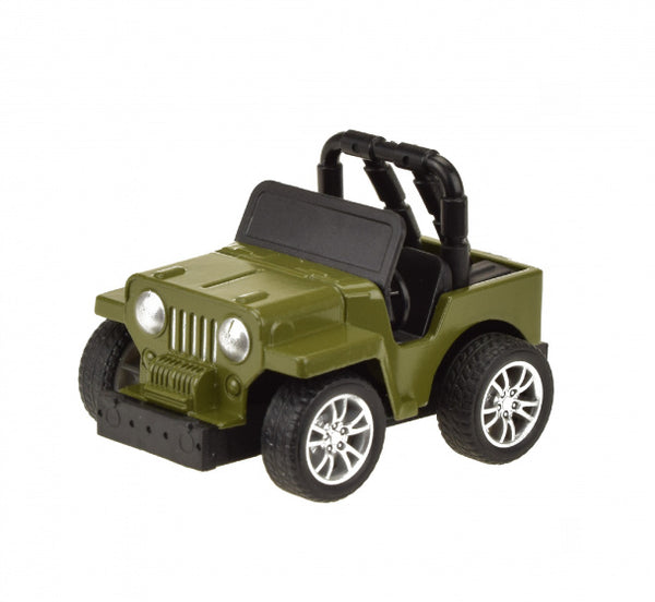 buggy Metal jongens 6,5 cm groen