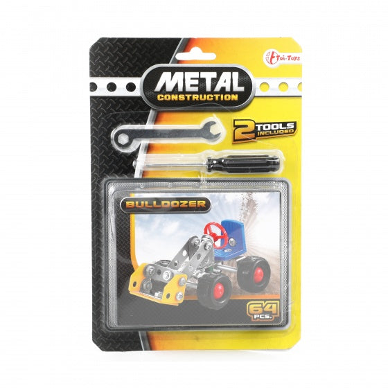 Metal construction auto 66-delig