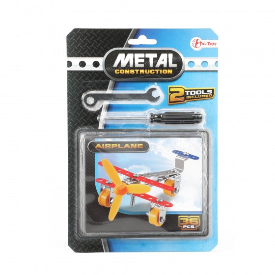 Metal construction vliegtuig 38-delig