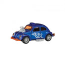 Kever Hot Rod jongens pull-back blauw