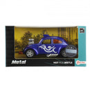 Kever Hot Rod jongens pull-back blauw