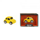 Kever Metal junior 6 cm geel