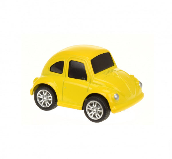 Kever Metal junior 6 cm geel
