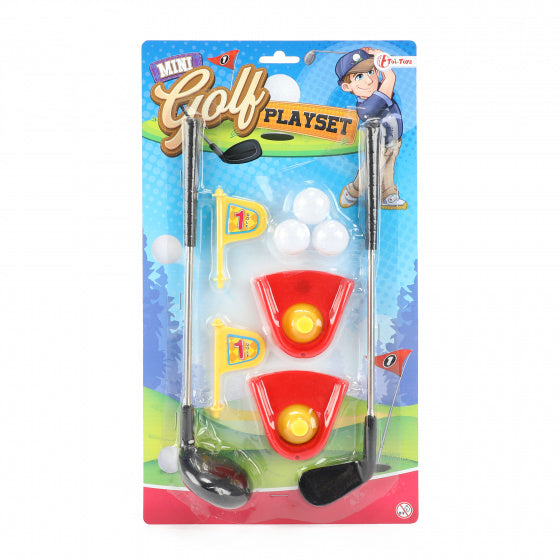 speelset mini-golf Playset junior 7-delig