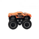 monstertruck Metal junior 6 cm staal oranje 2-delig