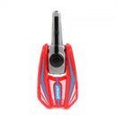 monstertruck Metal junior 6 cm staal geel/zwart 2-delig