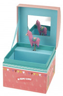 muziekdoosje Llamazing 10 cm terracotta