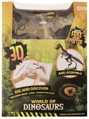 opgraafkit World of Dinosaurs pteranodon gips 5-delig