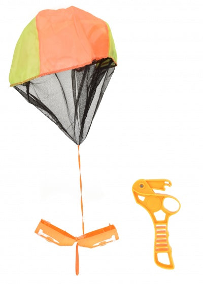 parachute katapult met timer oranje