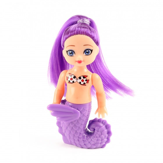 Mermaids Zeemeerminpop met Accessoires, 12cm