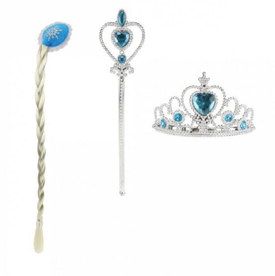 Ice Princess Verkleedset Accessoires 3-delig