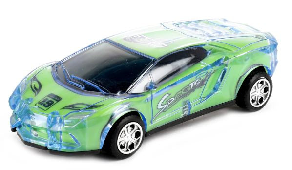 raceauto junior 15,5 x 6,5 x 4 cm frictie groen