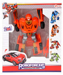 Roboforces transforamtion robot oranje 20,5 cm