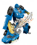 Roboforces transformation robot blauw 20,5 cm