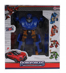 Roboforces transformation robot blauw 20,5 cm