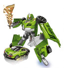 Roboforces transformation robot groen 20,5 cm