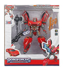 robot Roboforces jongens 19 cm rood/zwart