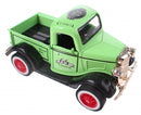 schaalmodel classic cars die-cast lichtgroen 12 cm