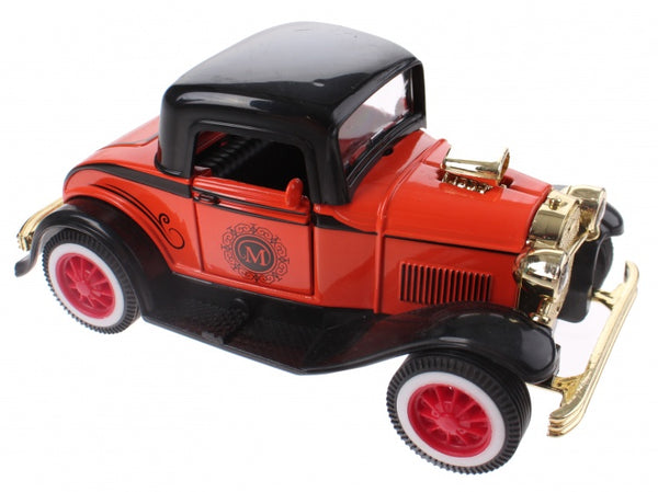 schaalmodel classic cars die-cast oranje 12 cm
