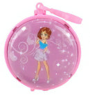 sleutelhanger portemonnee blik paars