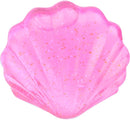 slijm Glitter Putty in schelp 6 cm roze
