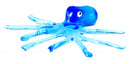 slijmfiguur Sticky Octopus junior 8 cm blauw