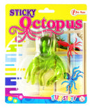 slijmfiguur Sticky Octopus junior 8 cm groen